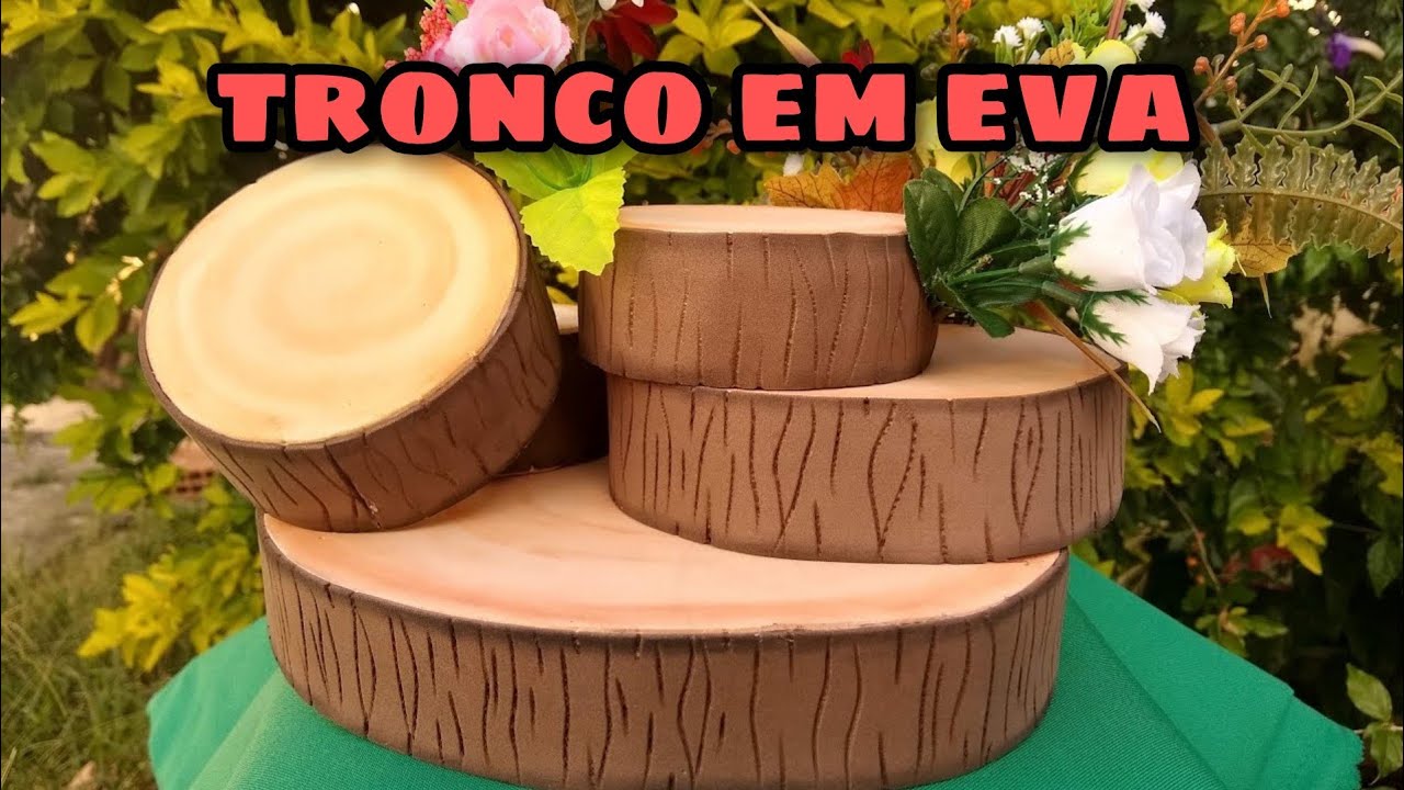 TRONCO DE ÁRVORE FAKE