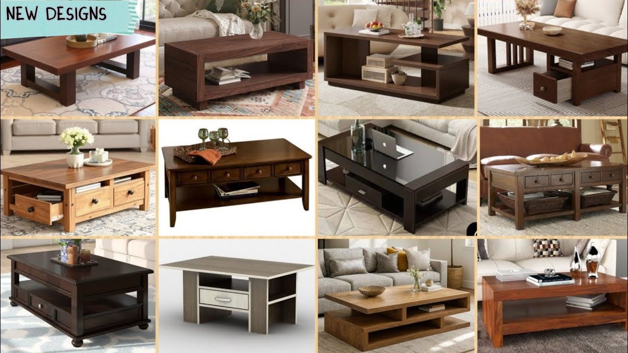 Latest Wooden Coffee Table Designs 2026 || Sofa Table Designs || Modern Center Table Designs  