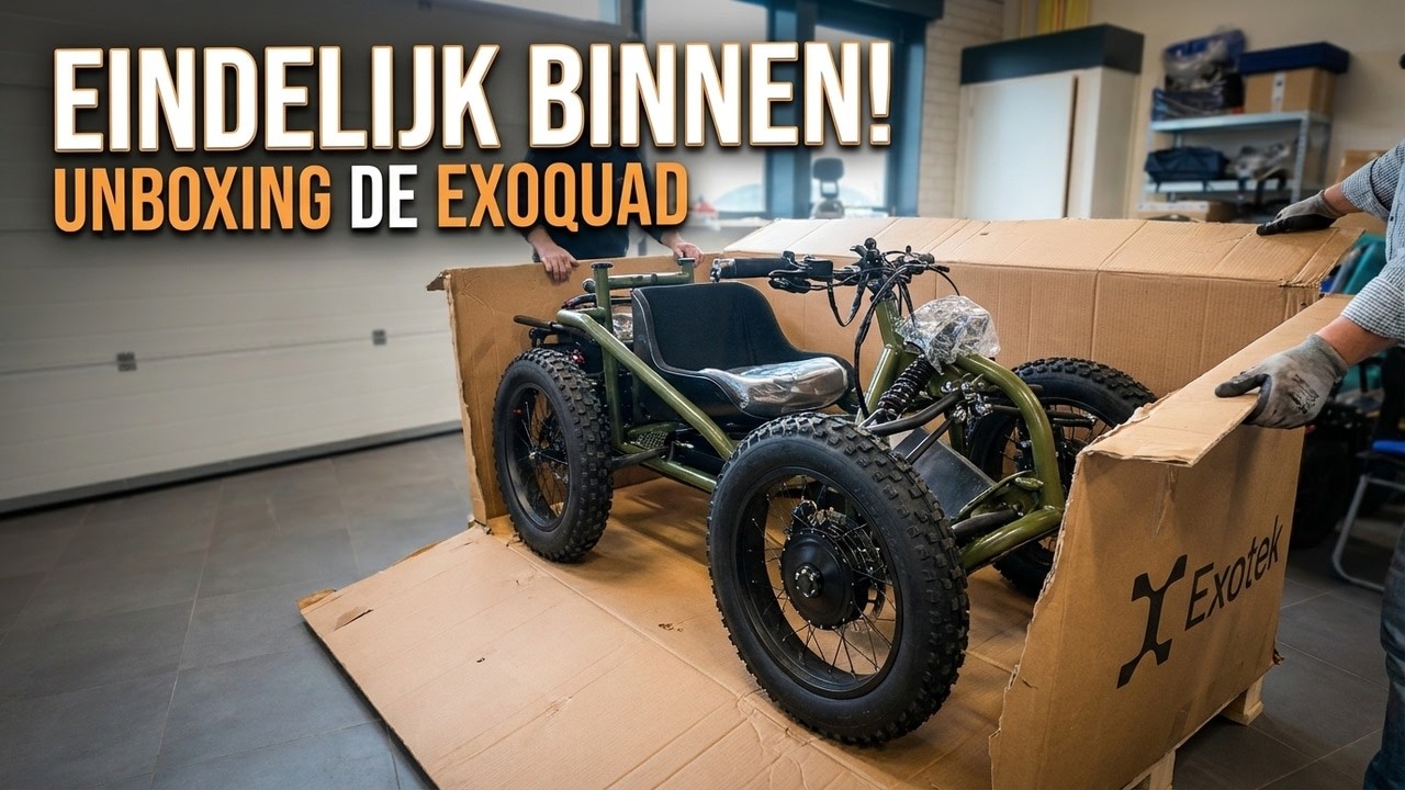 Mega Unboxing: De EXOQUAD is eindelijk BINNEN!