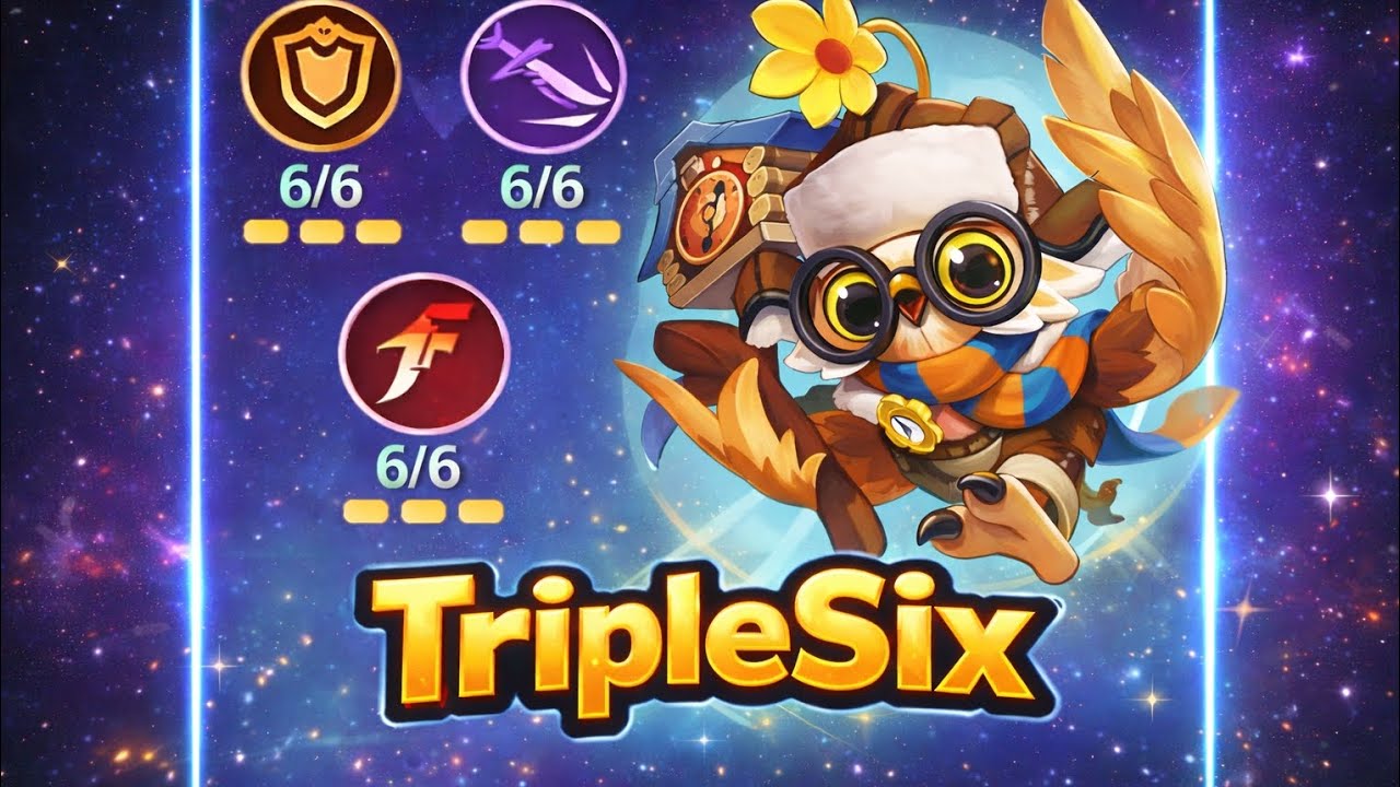 PANEN CRYSTAL!!AUTO JADI TRIPLESIX DAN 2 HERO BINTANG 3|MAGIC CHESS GOGO 