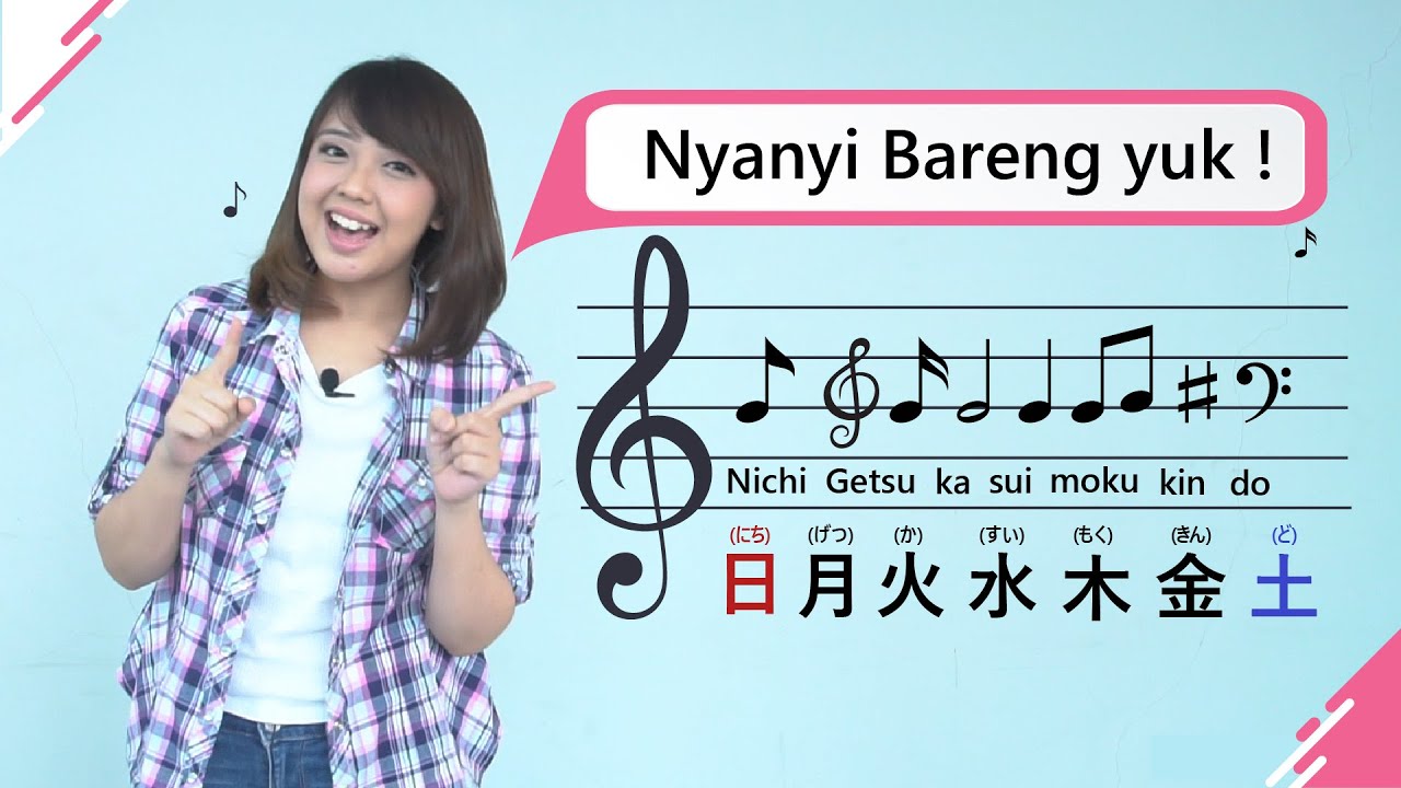 NAMA HARI, TAHUN, BULAN & TANGGAL dalam Bahasa Jepang