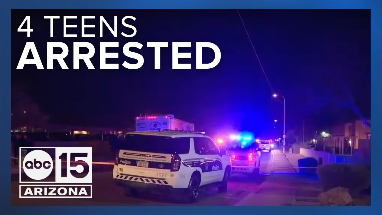 Four teens arrested in connection to the murder of a 17-year-old in November