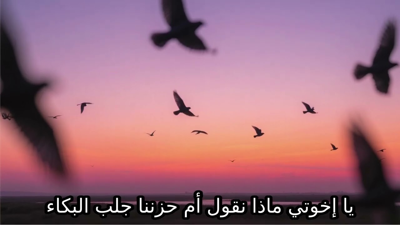 يا إخوتي ماذا نقول أم حزننا جلب البكاء