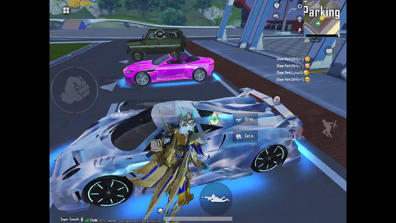 Cheer Park Pubgm AurA