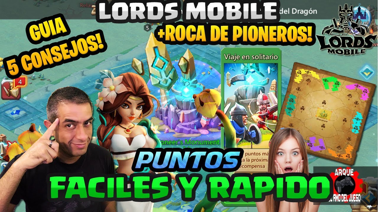 EXPEDICION DE GREMIOS VIAJE EN SOLITARIO COMPLETO EN 1 HORA ARQUE LORDS MOBILE 2024 🤗🔓⁉️✅