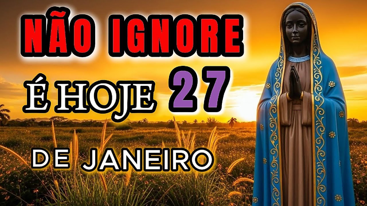 🚨 NÃO IGNORE— Nossa Senhora Aparecida Quer Te Ajudar HOJE
