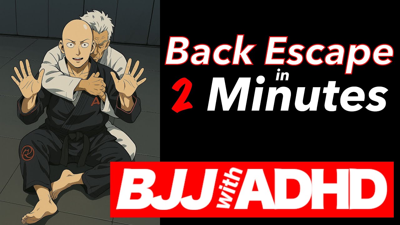 BJJ - 2 Minutes To Learn How to Escape Any Back Take