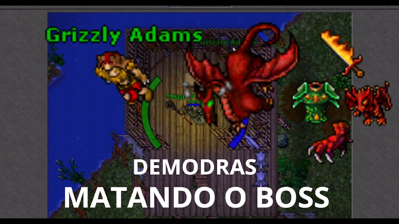 MATANDO O BOSS DEMODRAS