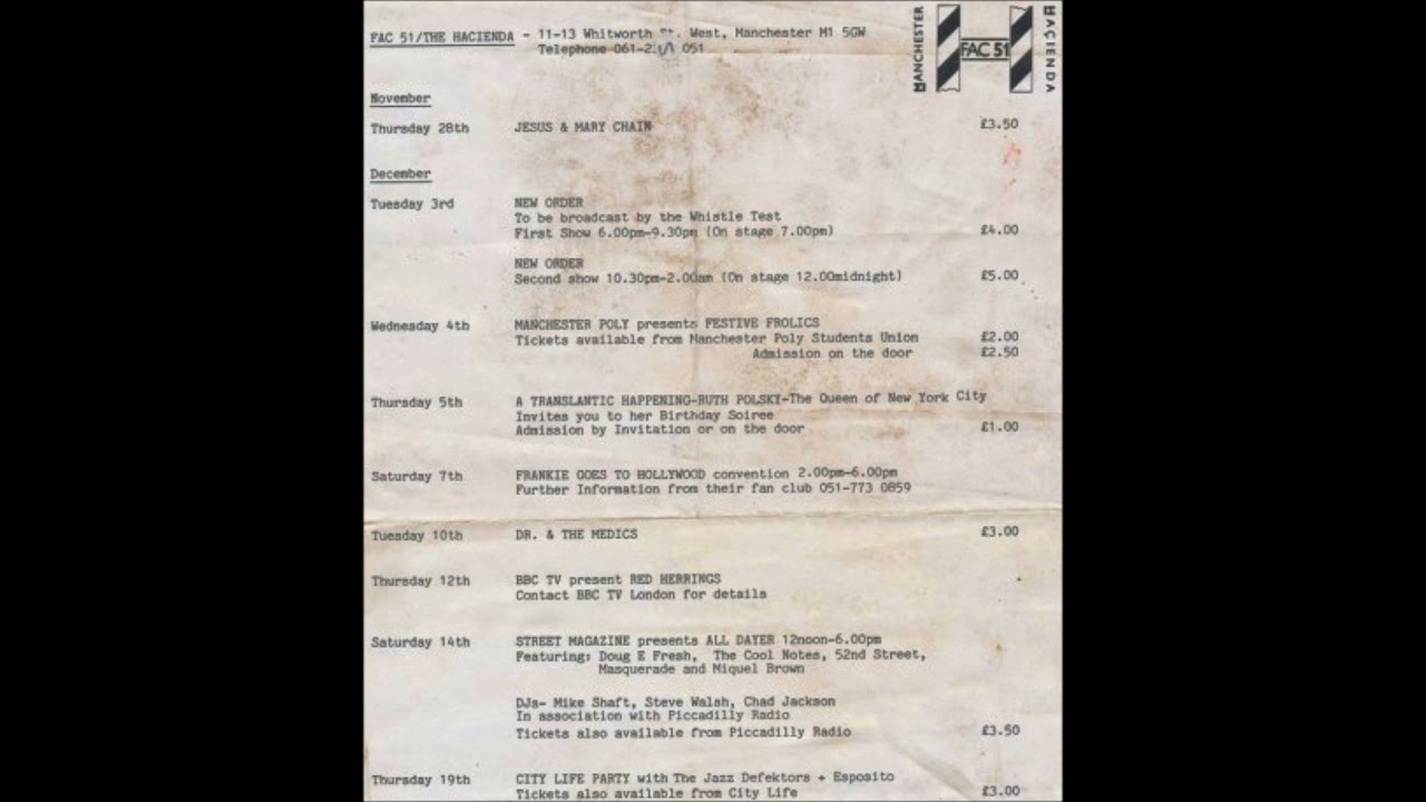 New Order-This Time Of Night (Live 12-3-1985)