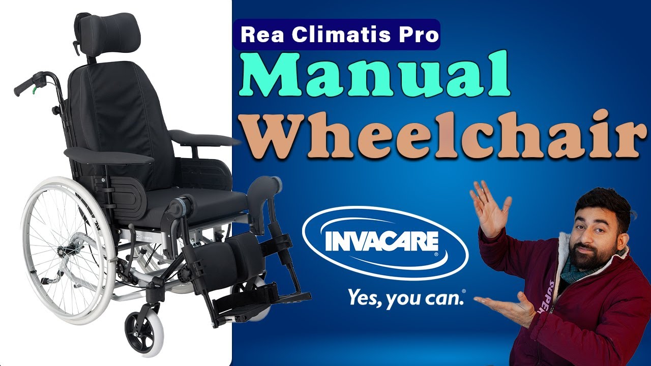 The Most Advanced | Manual Wheelchair | Rea Clematis Pro Invacare @Surgicalshoppe.