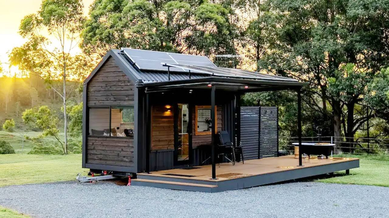 Hidden Gunya Getaway - Private Offgrid Tiny Home | Living Design Tiny House