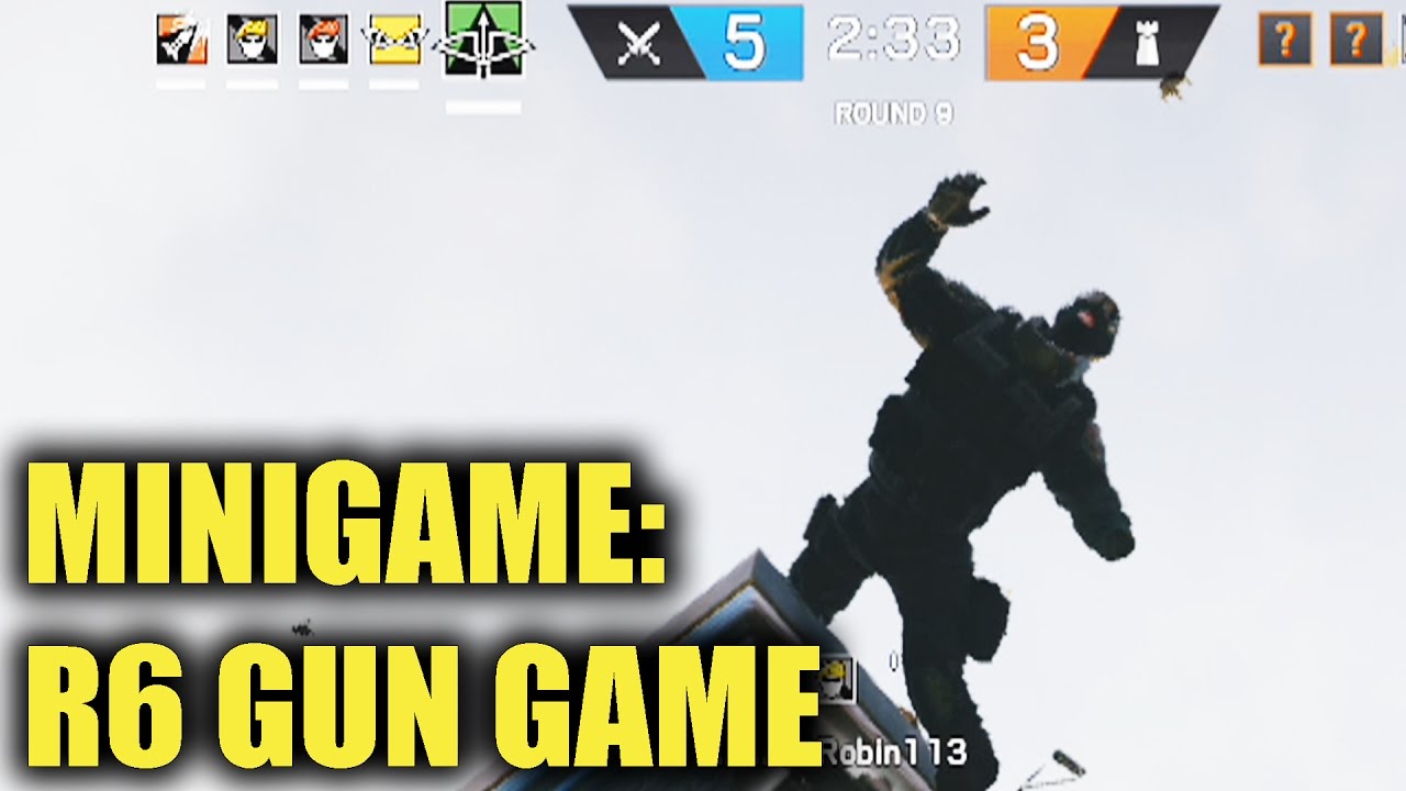 GUN GAME! - Rainbow Six Siege (Subscriber Minigame)