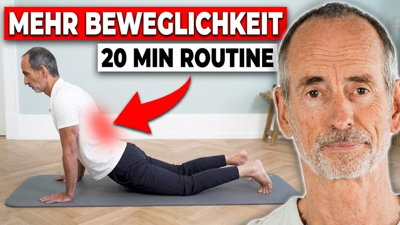Beweglichkeit im Rücken | Einfache und effektive Dehnung (Übungen zum Mitmachen)