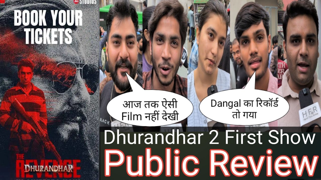 Dhurandhar 2 Public Review First Day || Dhurandhar The Revenge Public Opinion First Show || Ranveer 