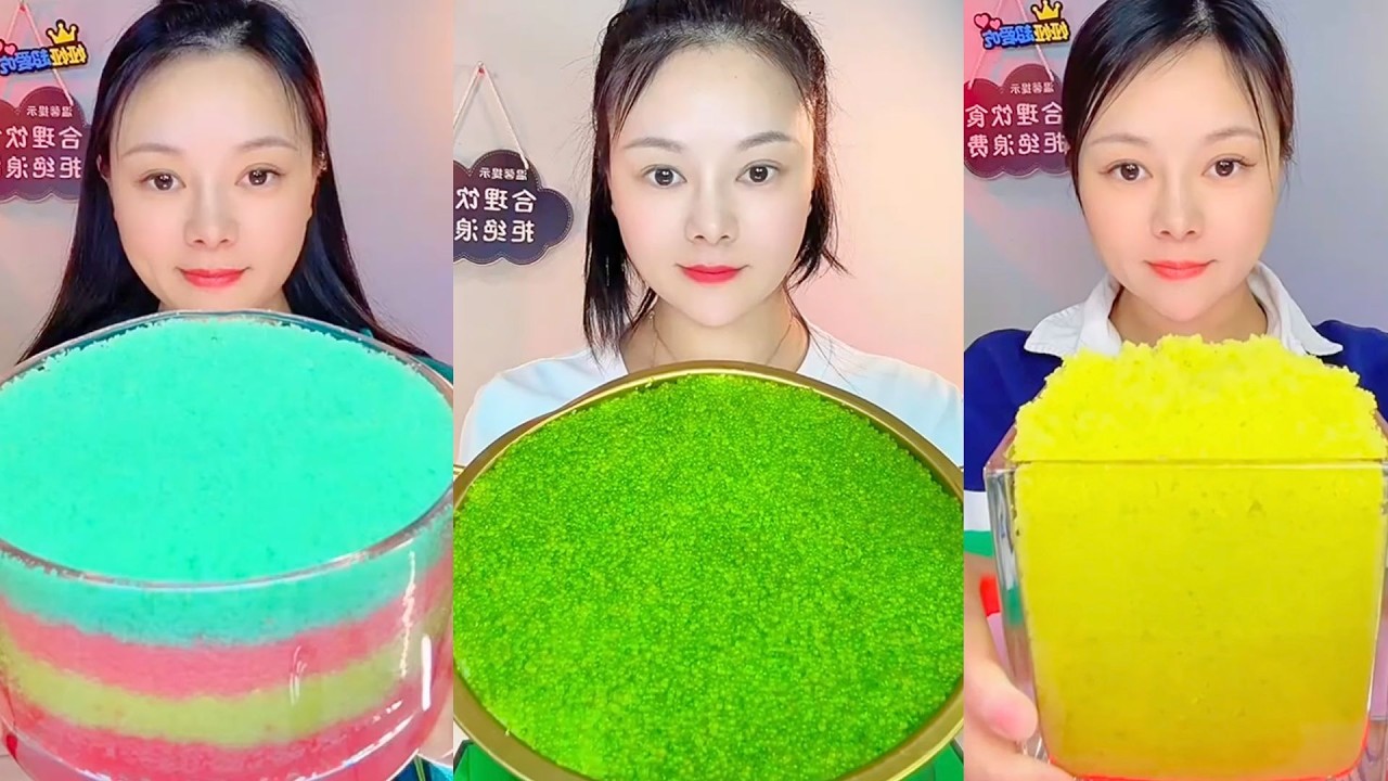 Colorful Fish Roe Eating ASMR | Soft Crunch Seafood Mukbang Colorful #90