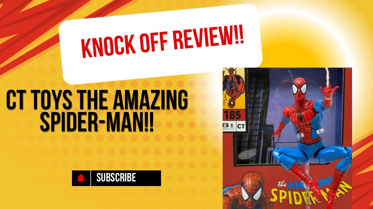 CT Toys Knock Off Mafex185 The Amazing Spider-Man