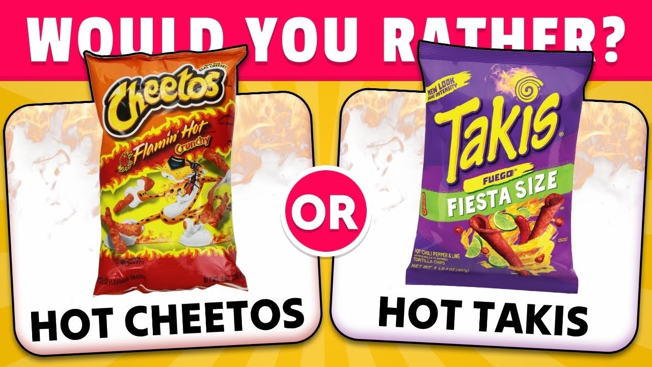 Would You Rather? Snacks vs Junk Food 🍕🍩 | Ultimate Food Challenge