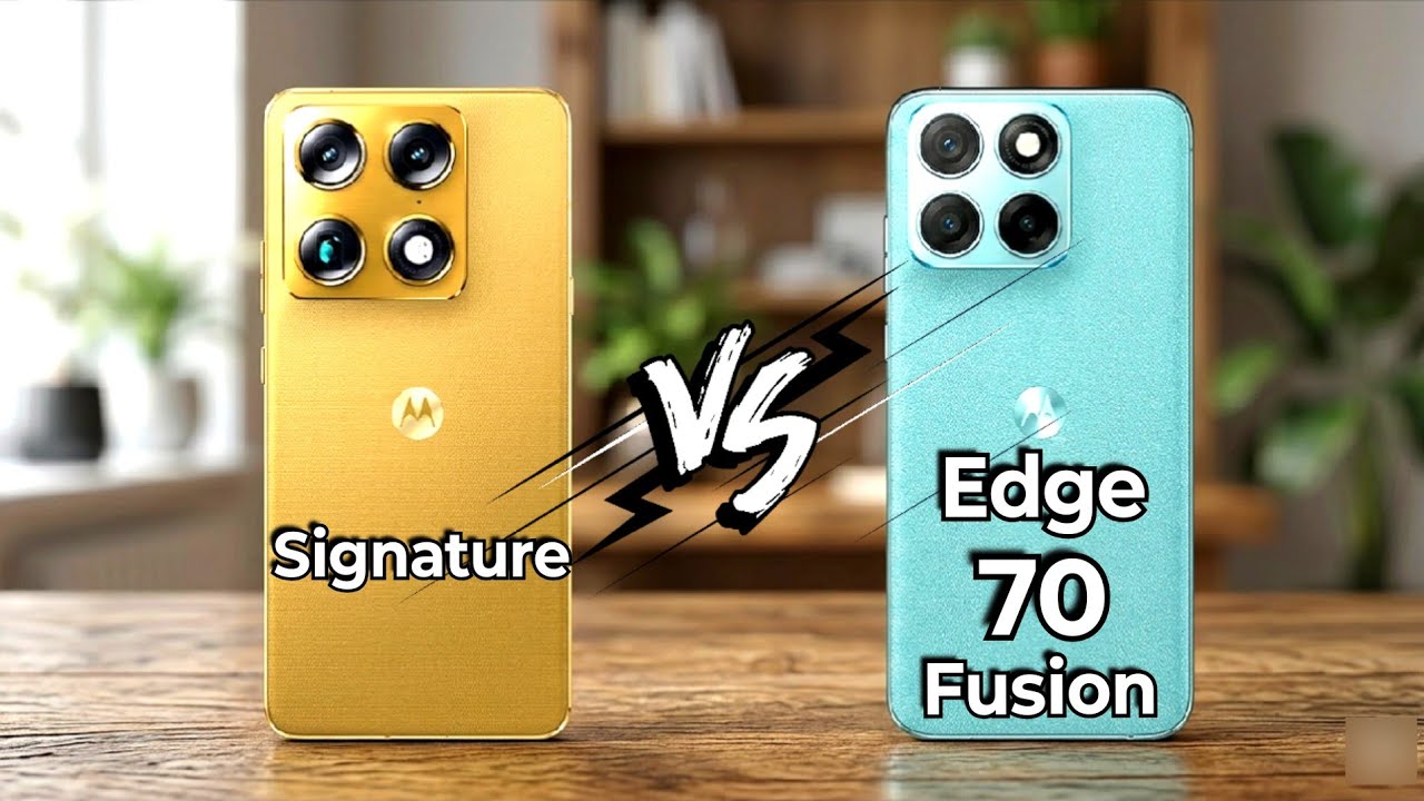 Motorola Signature vs Motorola Edge 70 Fusion 🔥 Ultimate Comparison 2026 | Camera & Performance Test