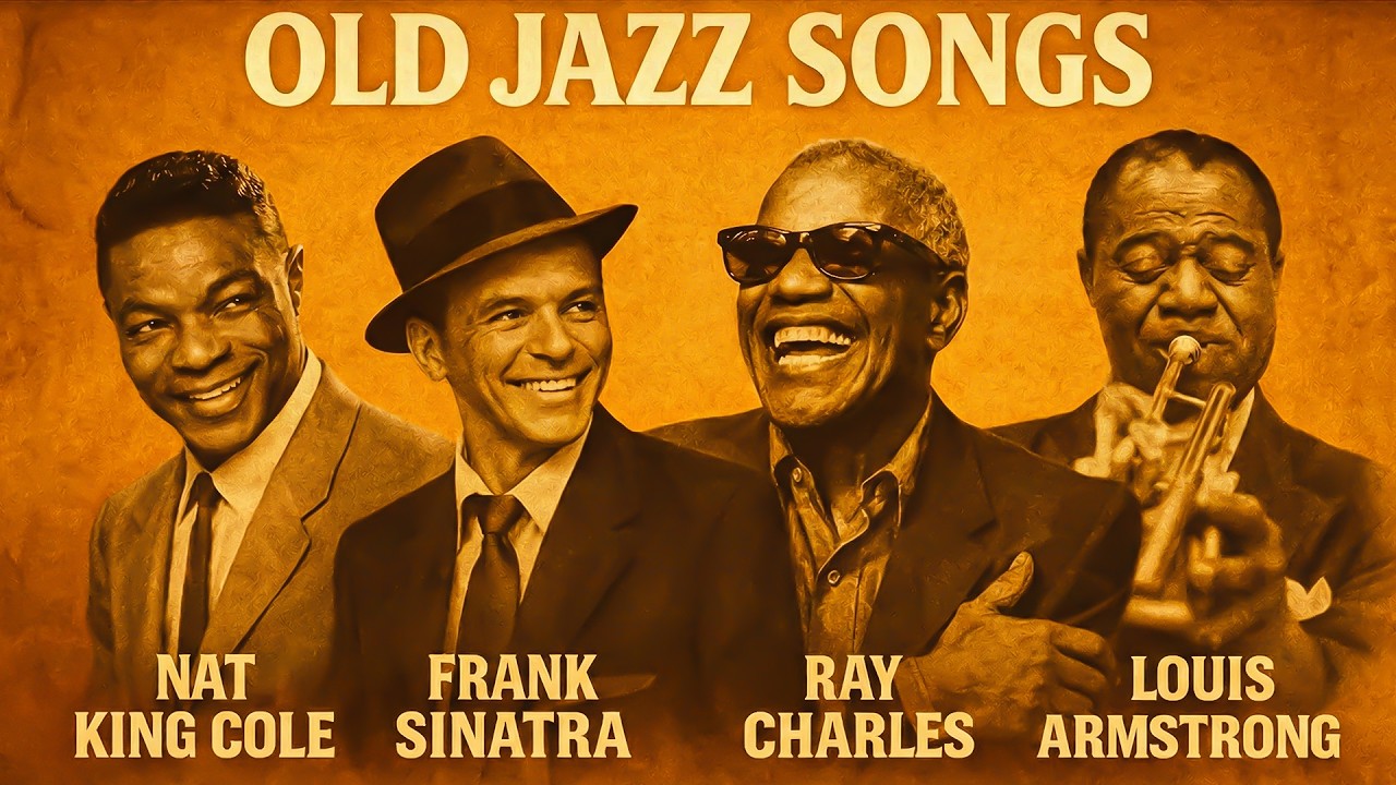 Vintage Old Jazz 🎶 Nat King Cole, Frank Sinatra, Ella Fitzgerald – Smooth Jazz Hits 50s 60s 70s