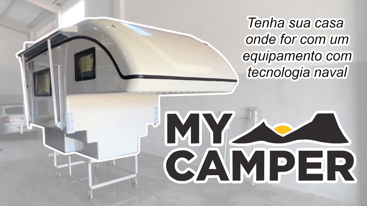 A My Camper é um motorhome, que vira trailer, e você precisa de apenas um veículo para fazer tudo!