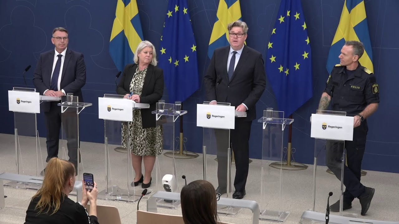 Pressbriefing om situationen för den svenska barn- och ungdomsvården