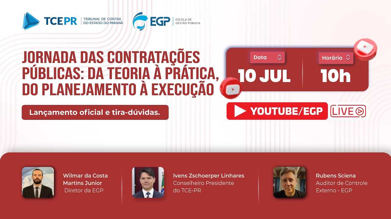 Capacitação: JORNADA DAS CONTRATAÇÕES PÚBLICAS: Da teoria à prática; Do planejamento à execução.