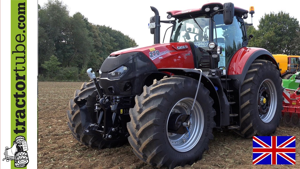 Case IH Optum CVX 270 & PTG - New tire inflation system