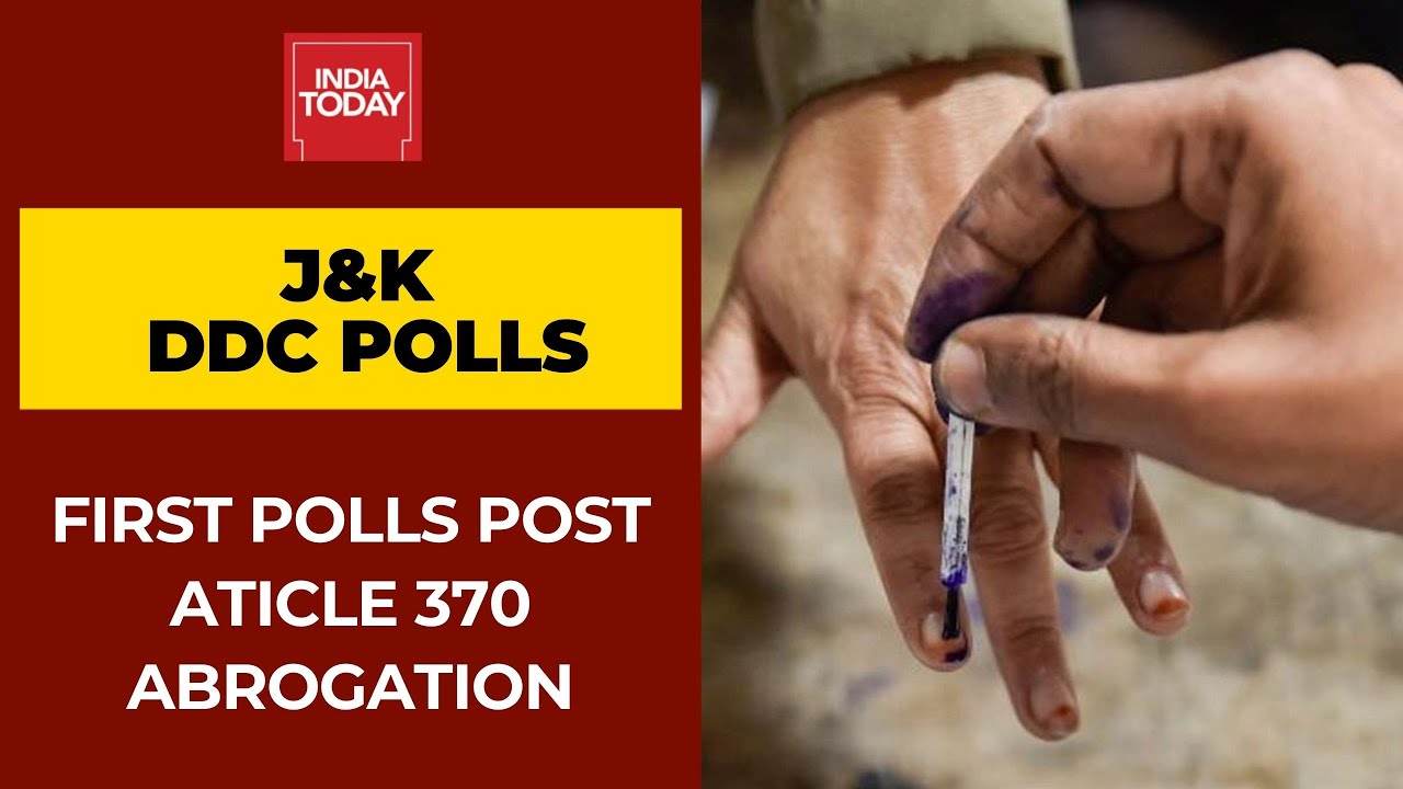 J&K DDC Polls: First Polls In Jammu & Kashmir After Abrogation Of Article 370