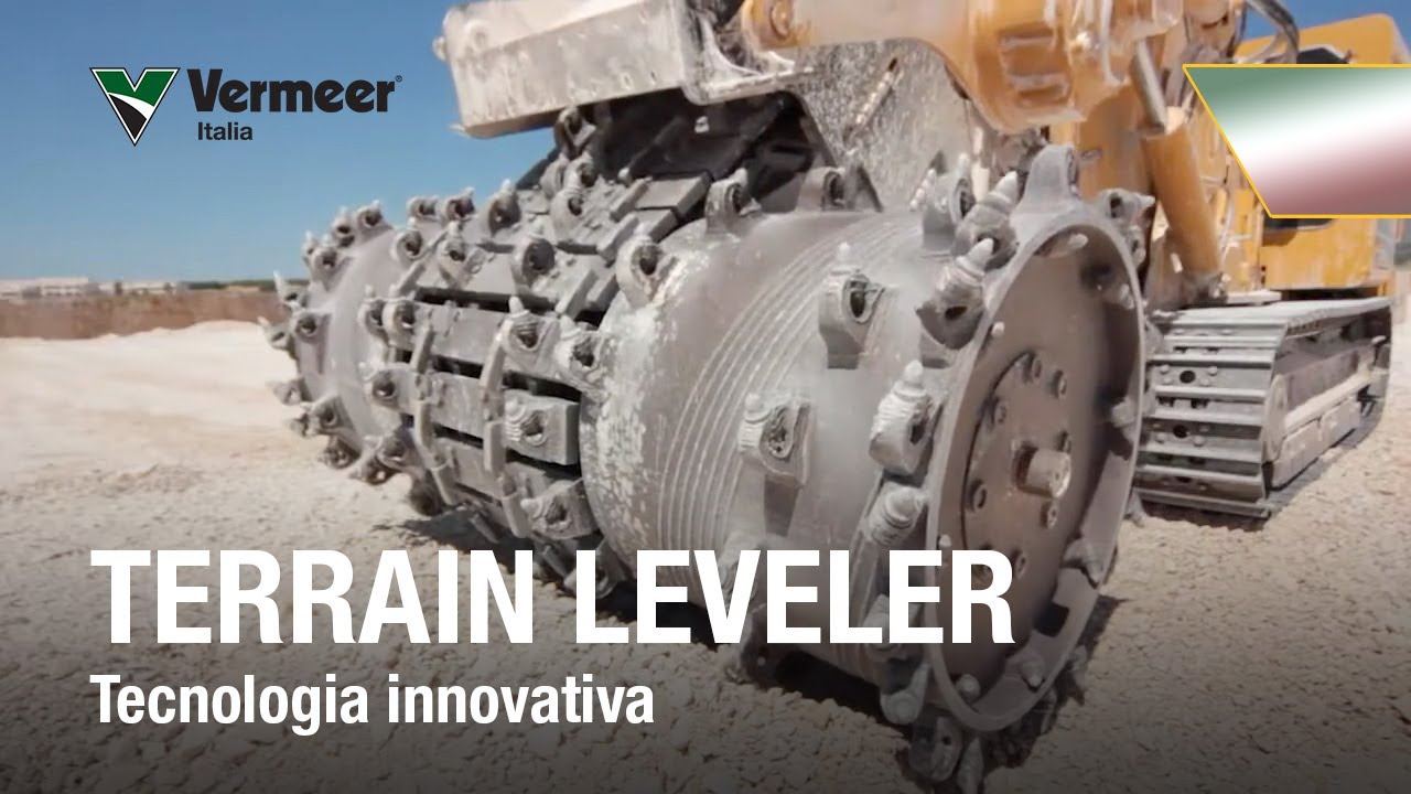 Terrain Leveler Vermeer - Tecnologia innovativa