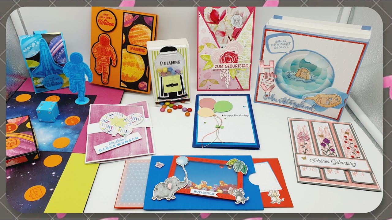 Teambasteln "Team Bastelqueen" Juli 2023 │ Ideenkiste Geburtstag/Kindergeburtstag │ Stampin' Up!®