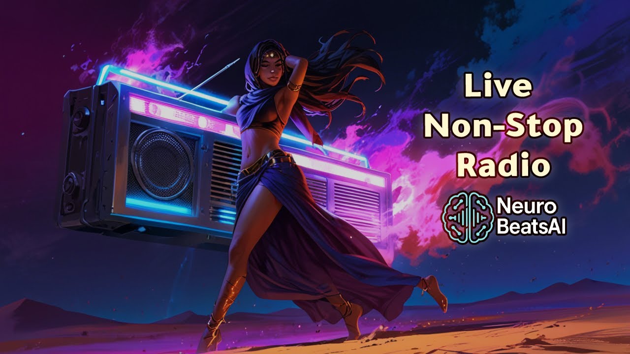 🌌 NeuroBeatsAI Radio | Arabic Electro Pop & Deep House | 24/7 AI Music