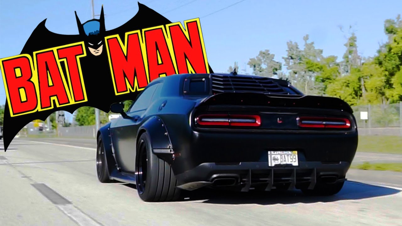 Custom Batmobile, Spent $145,000 To Build Another Batmobile With Airlift Suspension!