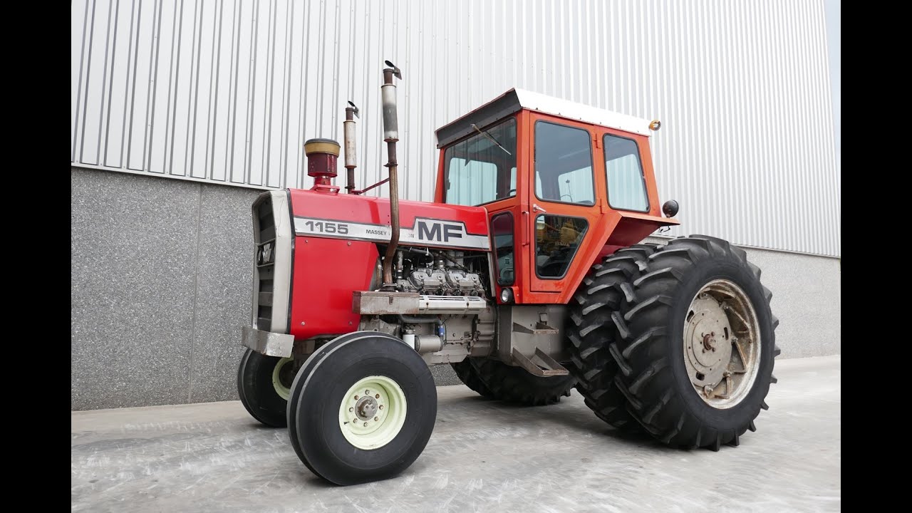 Demonstration video Massey Ferguson 1155 tractor