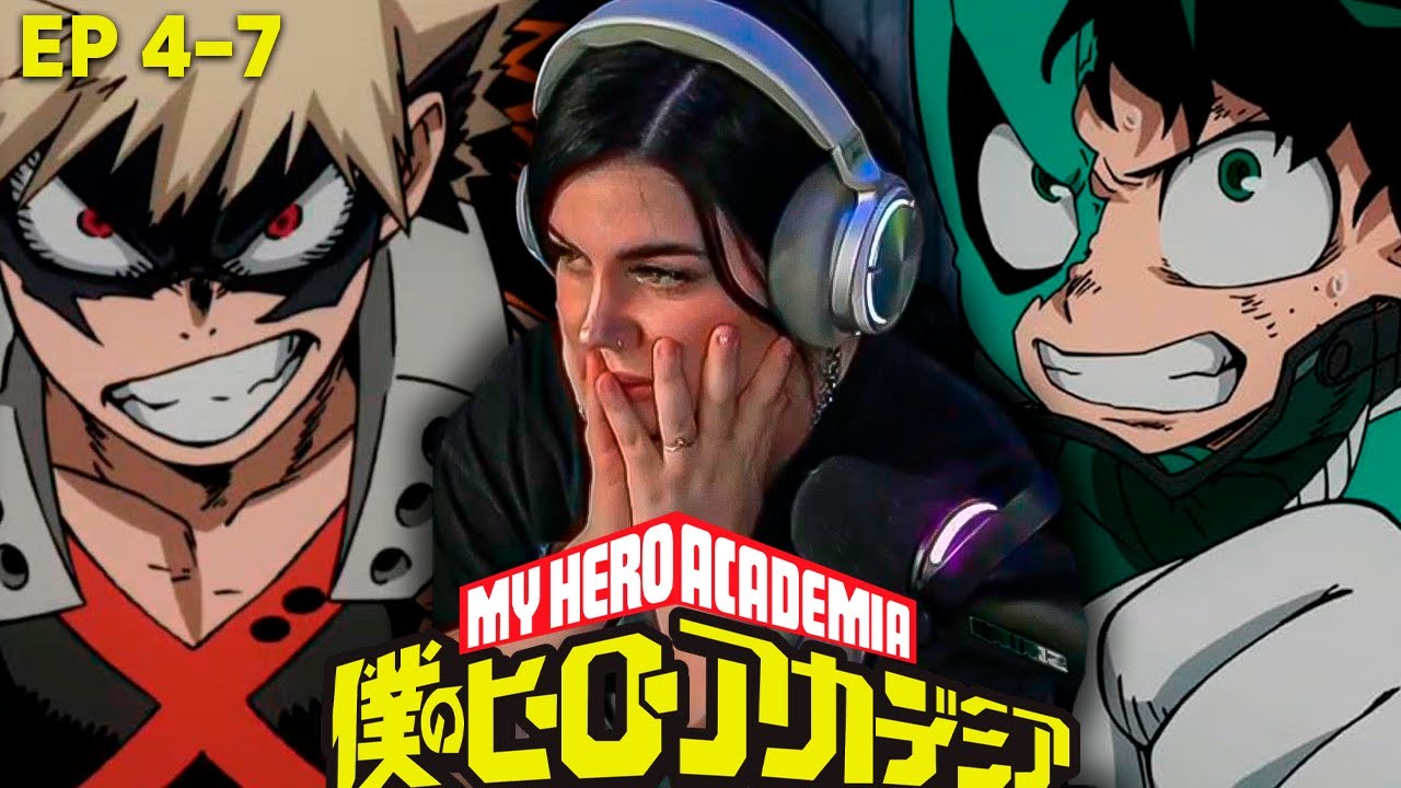 ¡DEKU ME HIZO LLORAR! 😭 Reacción Capítulos 4 al 7 de Boku no Hero Academia
