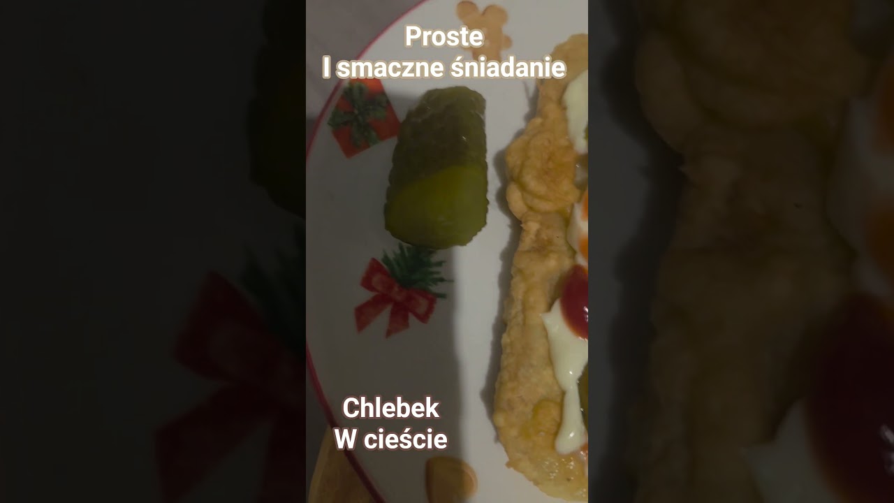 Chlebek w cieście z dodatkami (proste i smaczne śniadanie) 