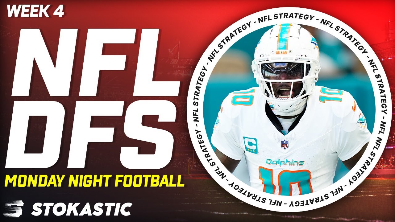 Jets vs Dolphins & Bengals vs Broncos Showdown Strategy MNF Week 4 DFS Picks | NFL DFS Strategy