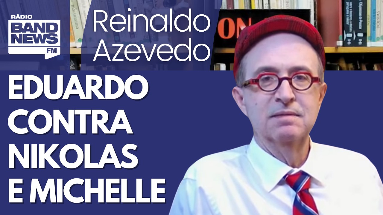 Reinaldo – Eduardo vê amnésia de Michelle e Nikolas; deputado mineiro responde: “Ele não está bem”