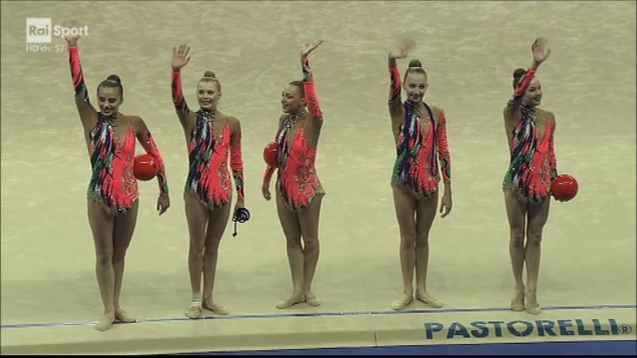 Team Belarus 2 Ropes 3 Balls World Cup Pesaro 2017