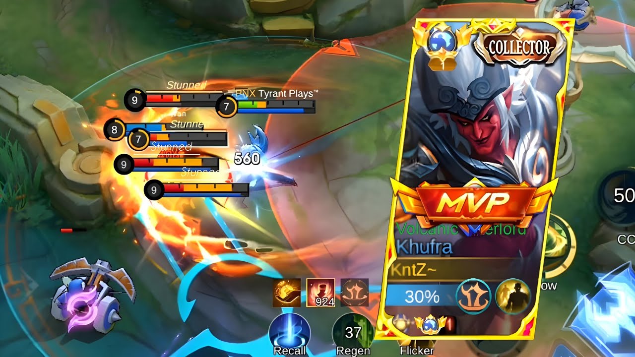 NEW KHUFRA BEST ROTATION FOR SOLO RANK 🔥 KHUFRA GAMEPLAY BEST BUILD 2024 | MLBB KNTZ