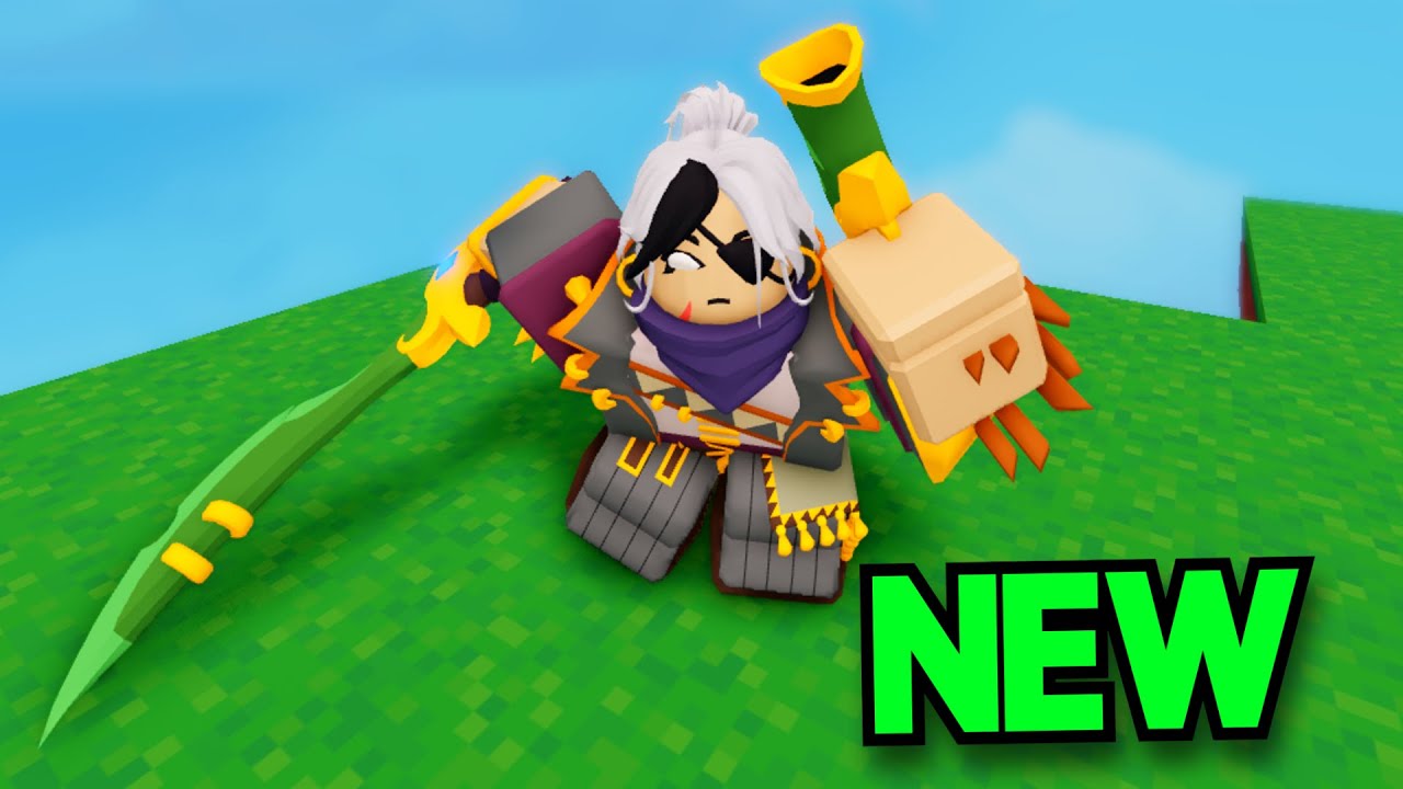 new Zarrah Kit or whatever (roblox bedwars)
