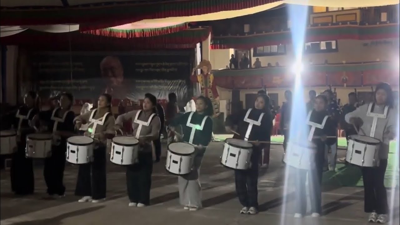 TIPA Pipe Band Rehearsal | Tibetan Institute of Performing Arts | TIPA DHARAMSALA | TIPA Band