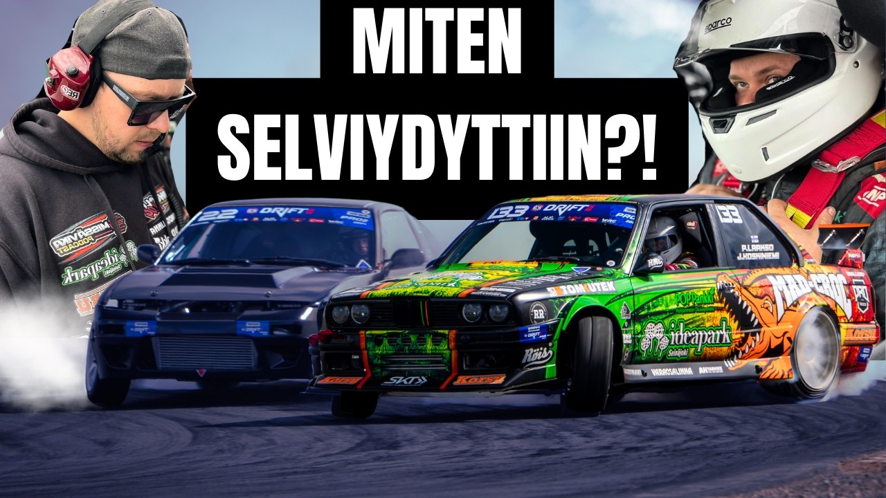 Paulin Eka Driftingkisa! | Drift SM Oulu
