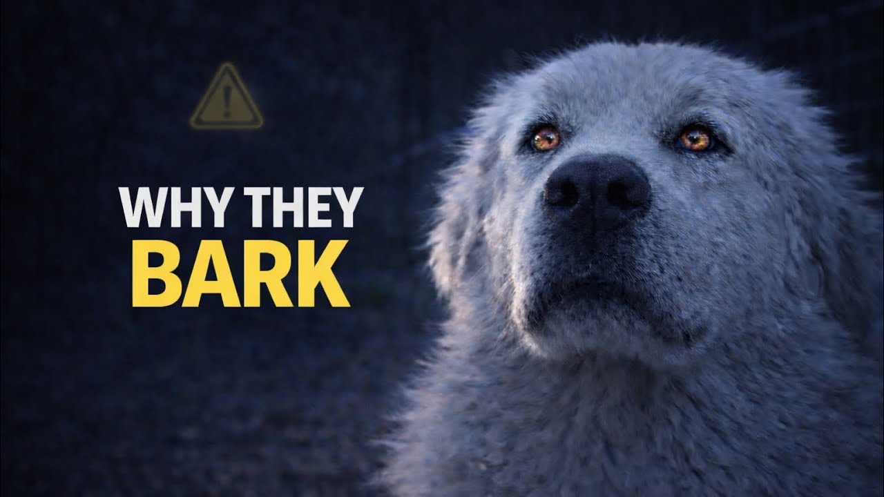 Why Your Great Pyrenees Never Stops Barking