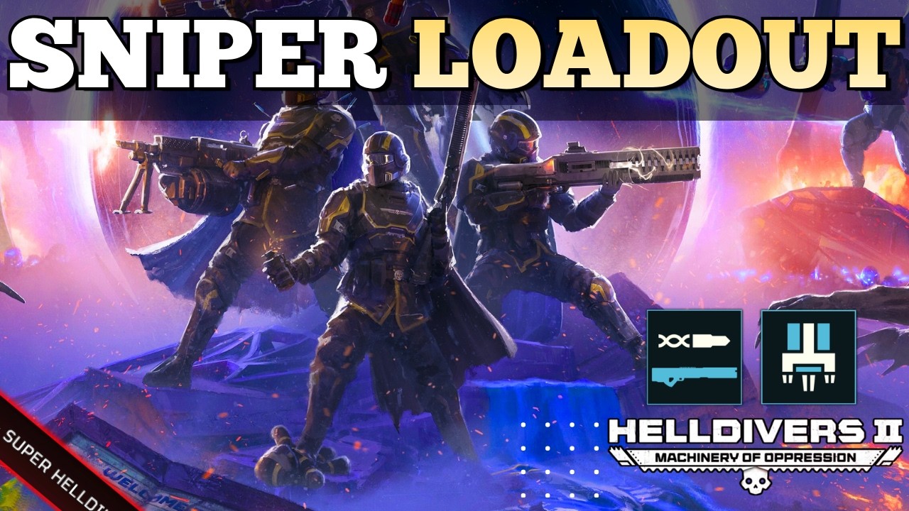 Railgun Sniper Loadout for NEW Illuminate Subfaction! | Helldivers 2