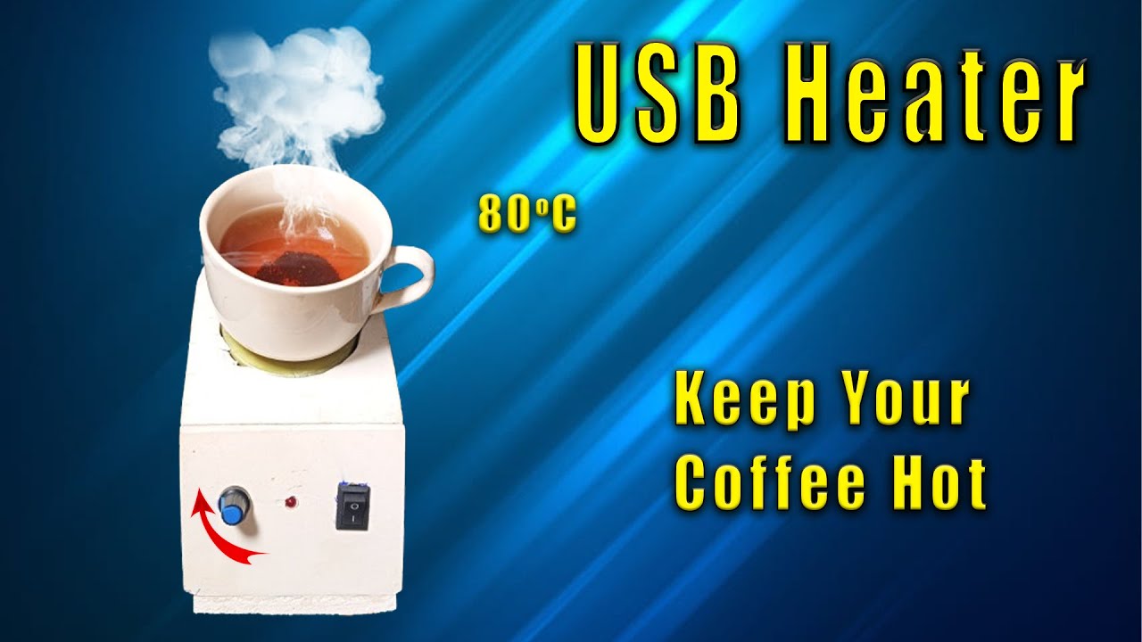 How To Make a USB Heating Coffee Mug at Home | DIY USB Mug Warmer (Easy & Cheap)