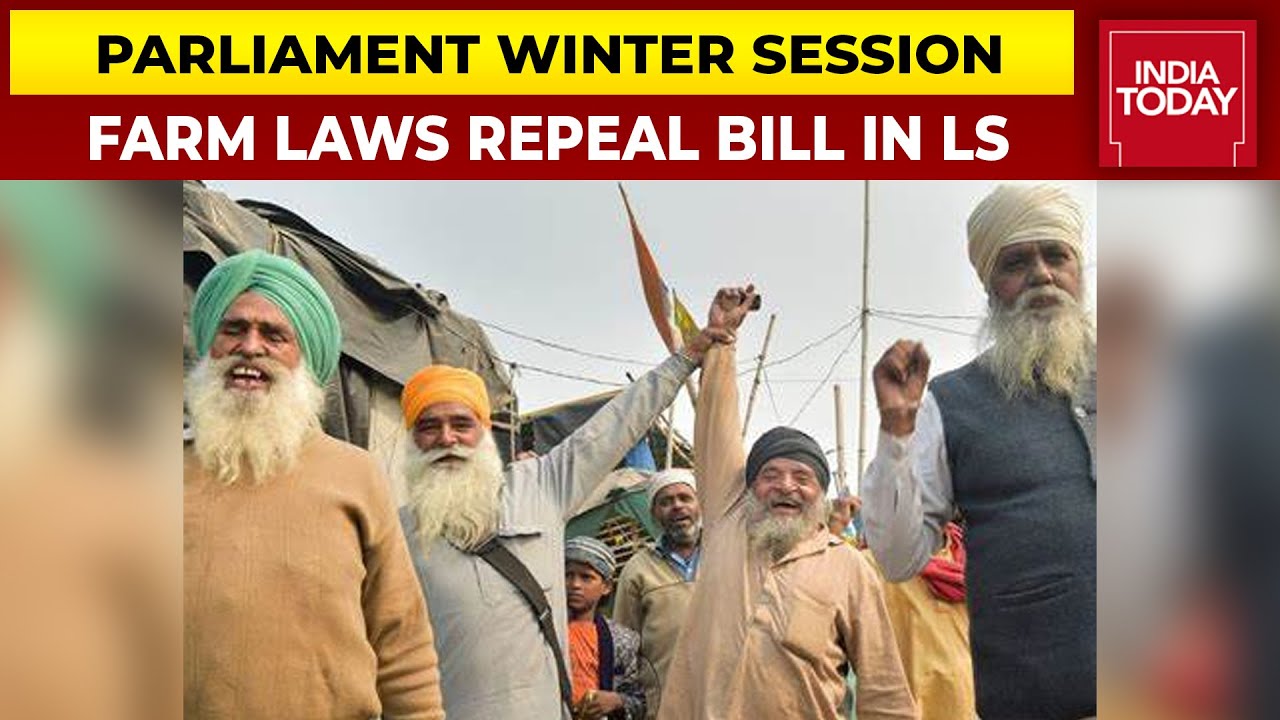 Parliament Winter Session: Farm Laws Repeal Bill Likely To Be Cleared On November 29