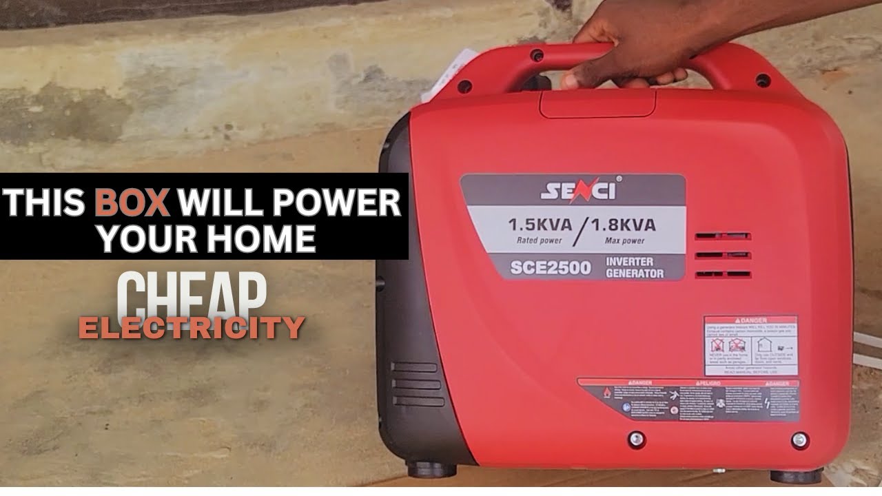 Full review and usage of a senci inverter generator. cheap power||cheap Electricity||off grid sys