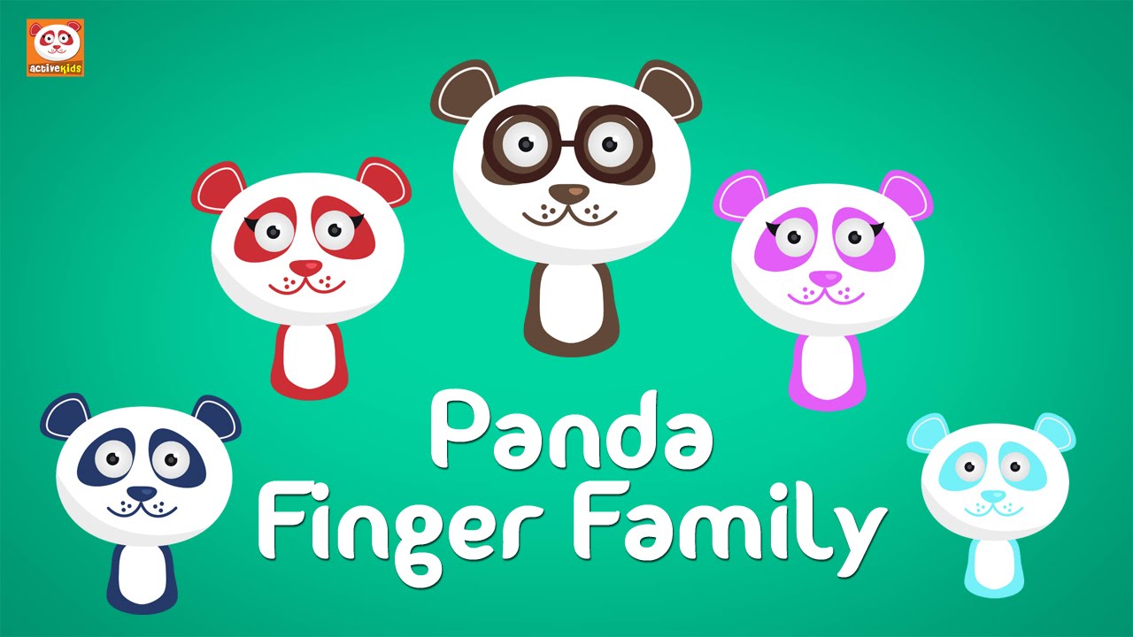 Panda Finger Family | The Finger Family Song | Nursery Rhyme