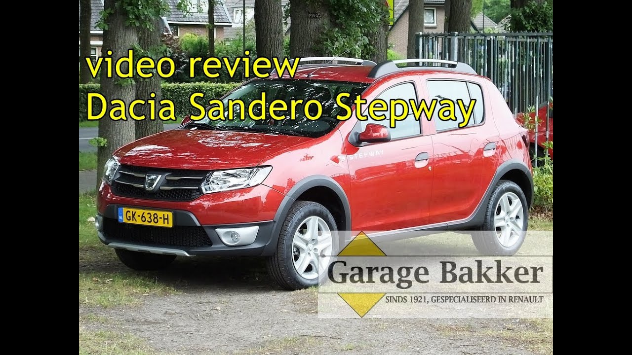 Video review Dacia Sandero TCe 90 Stepway, 2014, GK-638-H
