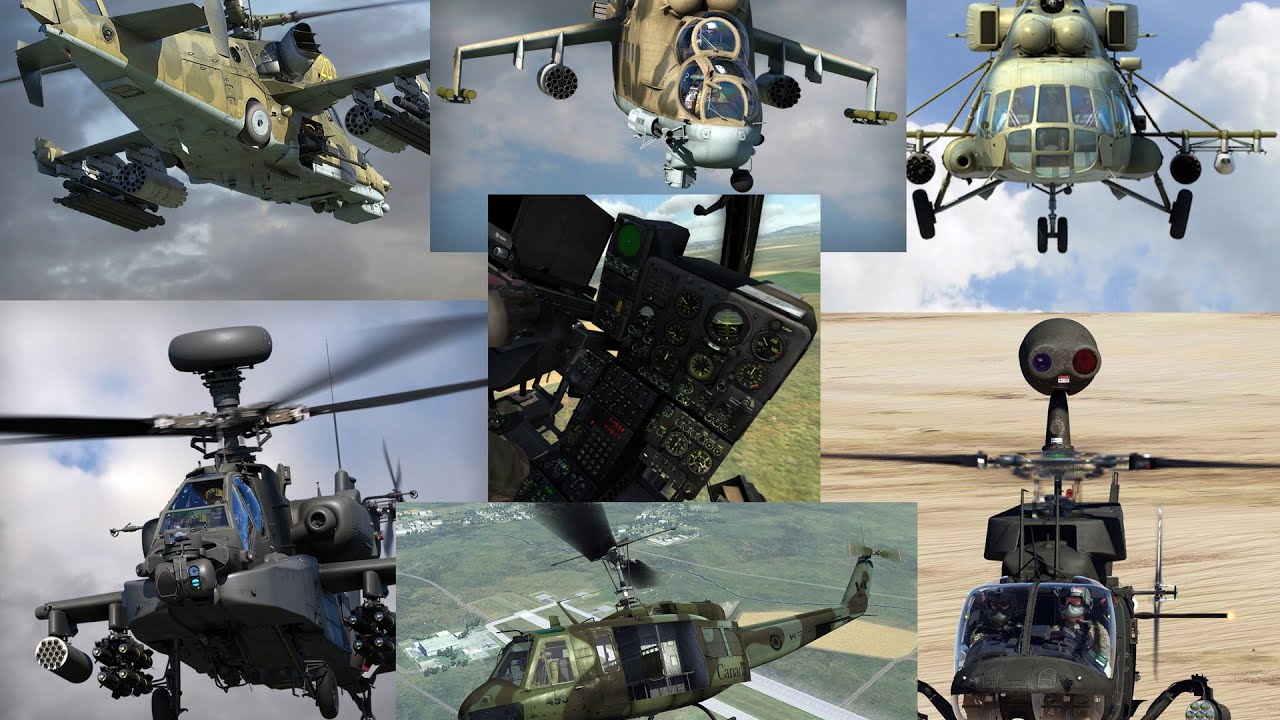 DCS World. VIRPIL Controls Duel Server. Helicopter gun duels